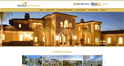 Desktop Screenshot of homesofdistinction.com